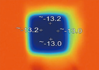 Temperature of sapphire crystal can extremely increase the comfort of treatment and deliver more energy without pain.