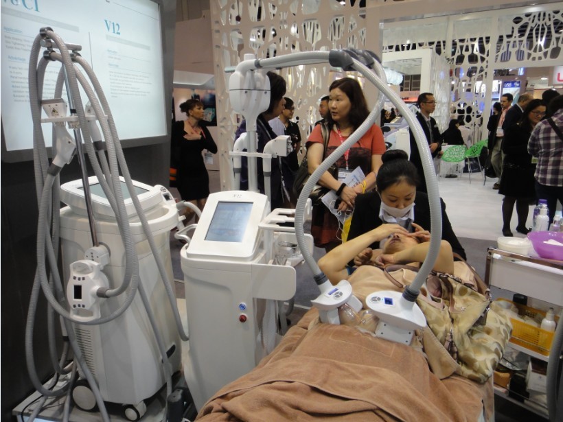 the application of Cryolipolysis machine