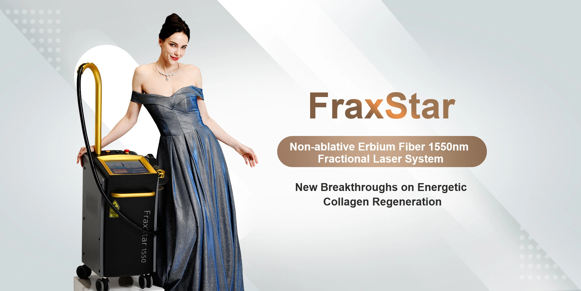 FraxStar Non-ablative Erbium Fiber 1550nm Fractional Laser System