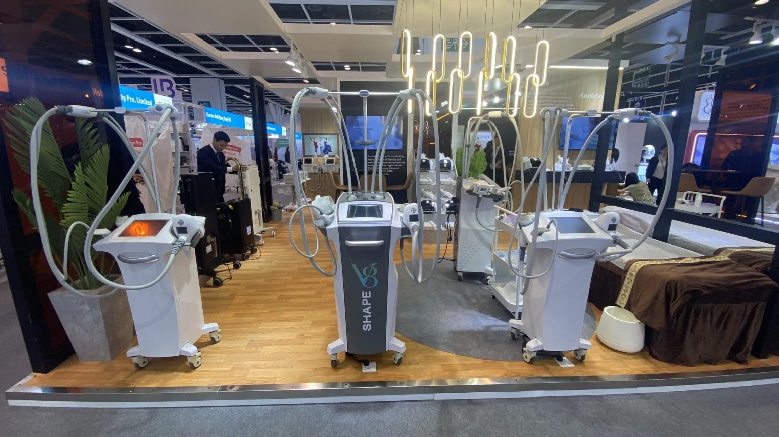 Anchorfree Non-Surgical Treatments beauty and medical aesthetics equipments in exhibition